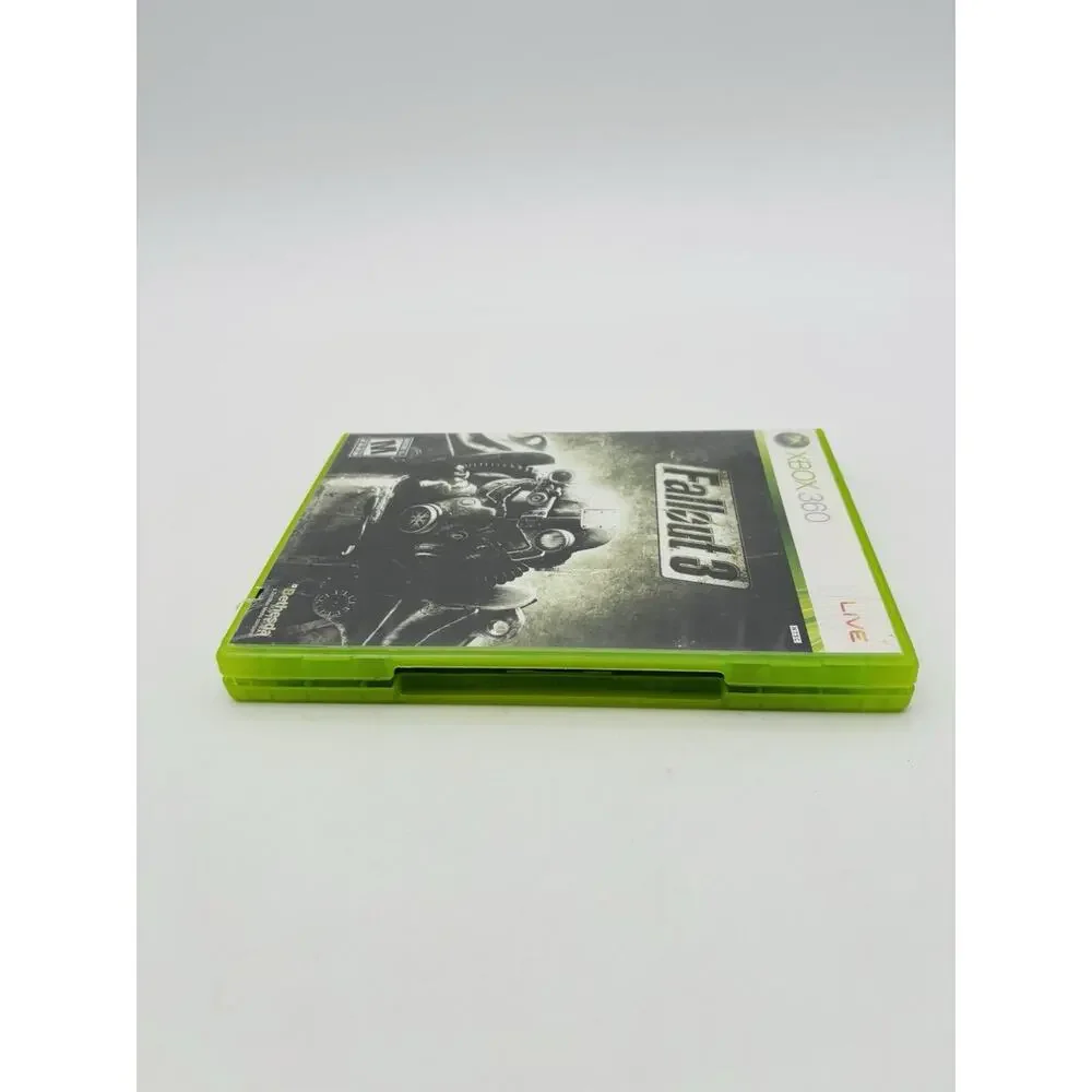 Fallout 3 (Microsoft Xbox 360, 2008) Complete w/ Manual - Tested Working VG Cond